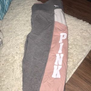Pink legging with pockets